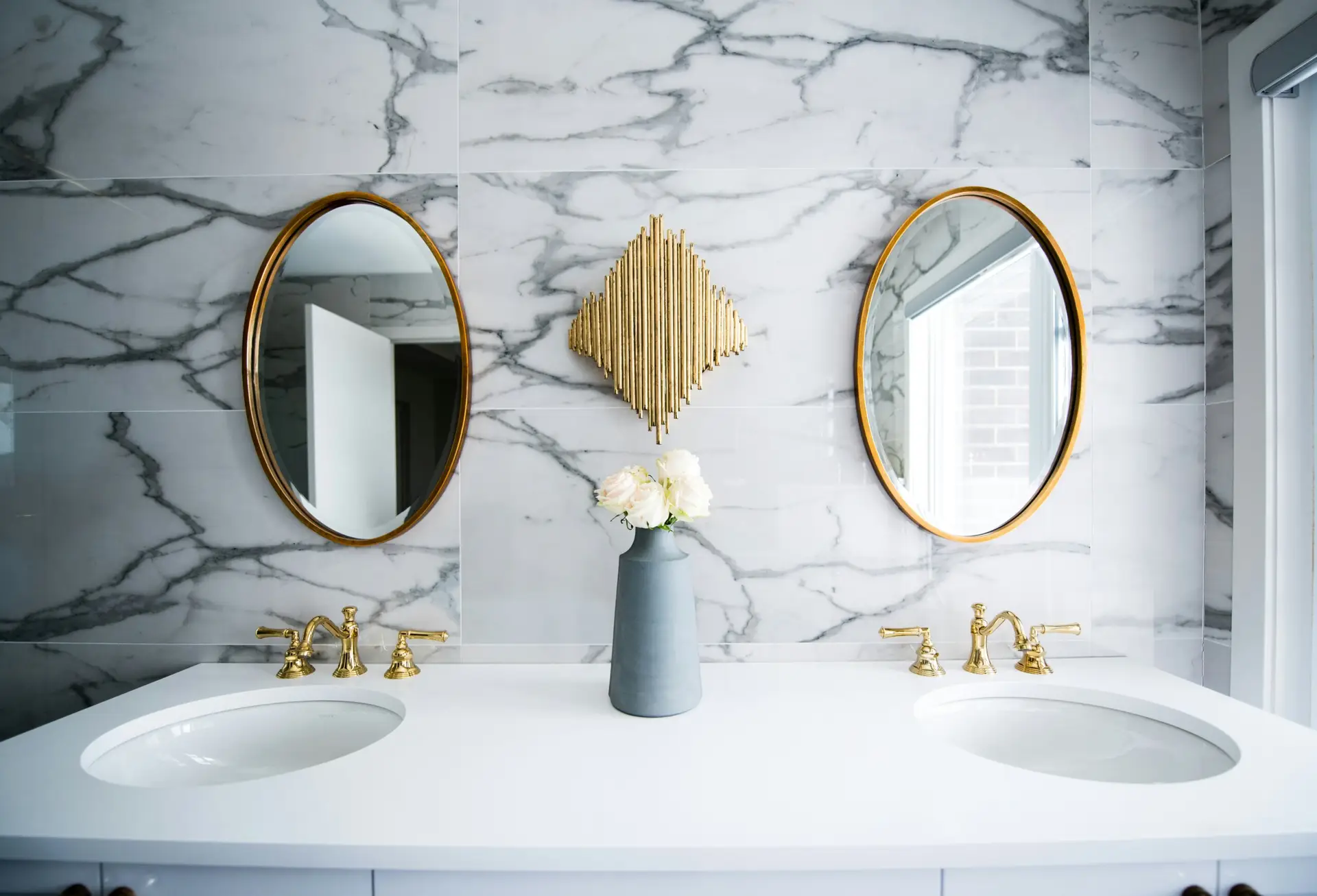 Luxury bathroom remodeling Edinburgh with walk-in shower and premium tiling