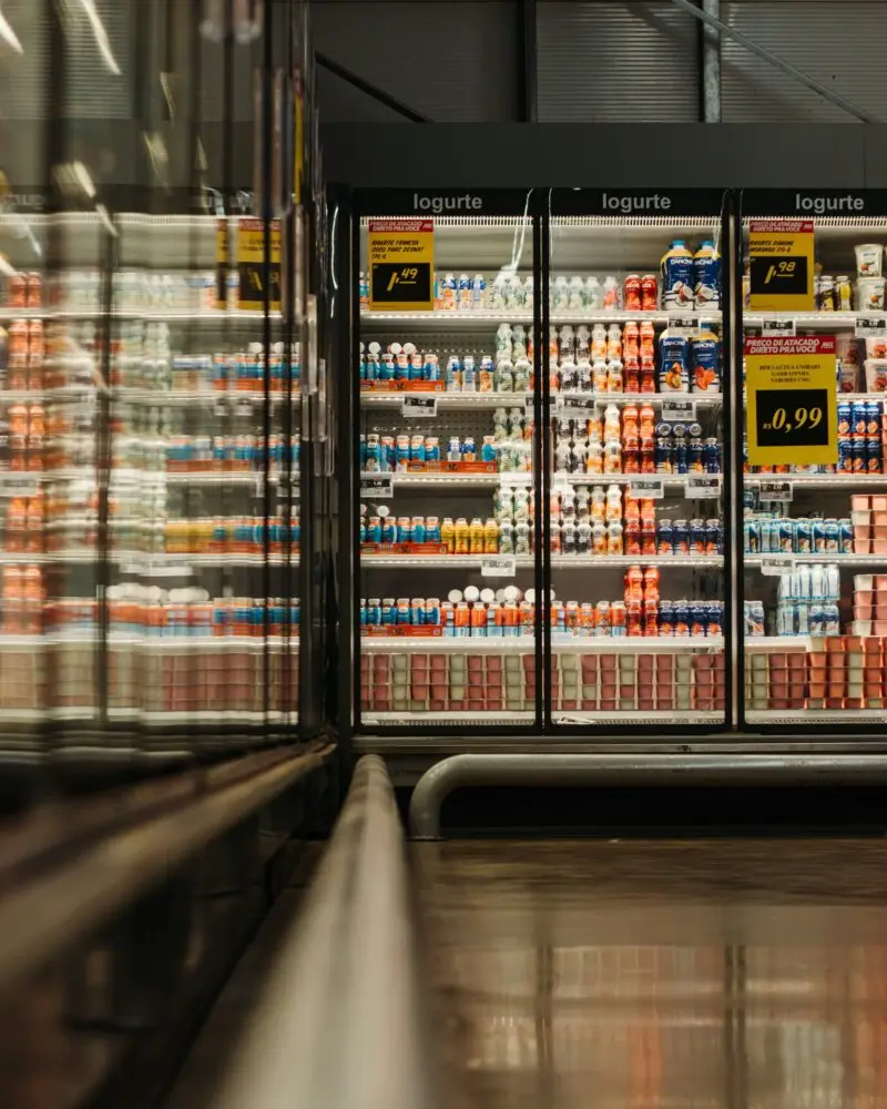 Display fridges for grocery store in Edinburgh - commercial refrigeration solutions